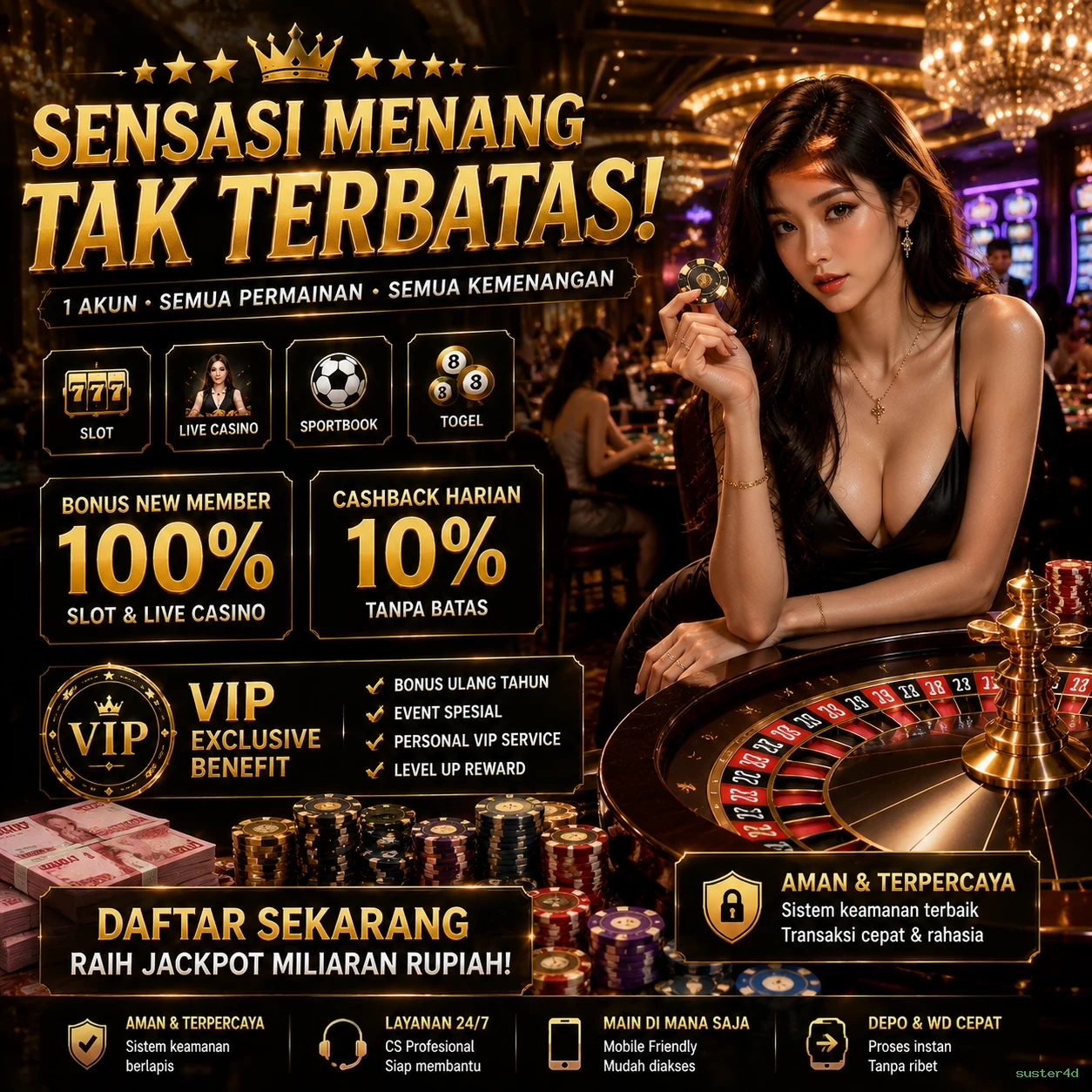 suster4d Dukungan Pelanggan